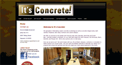 Desktop Screenshot of itsconcrete.com